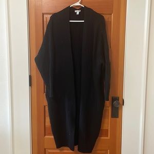 Top Shop long black sweater